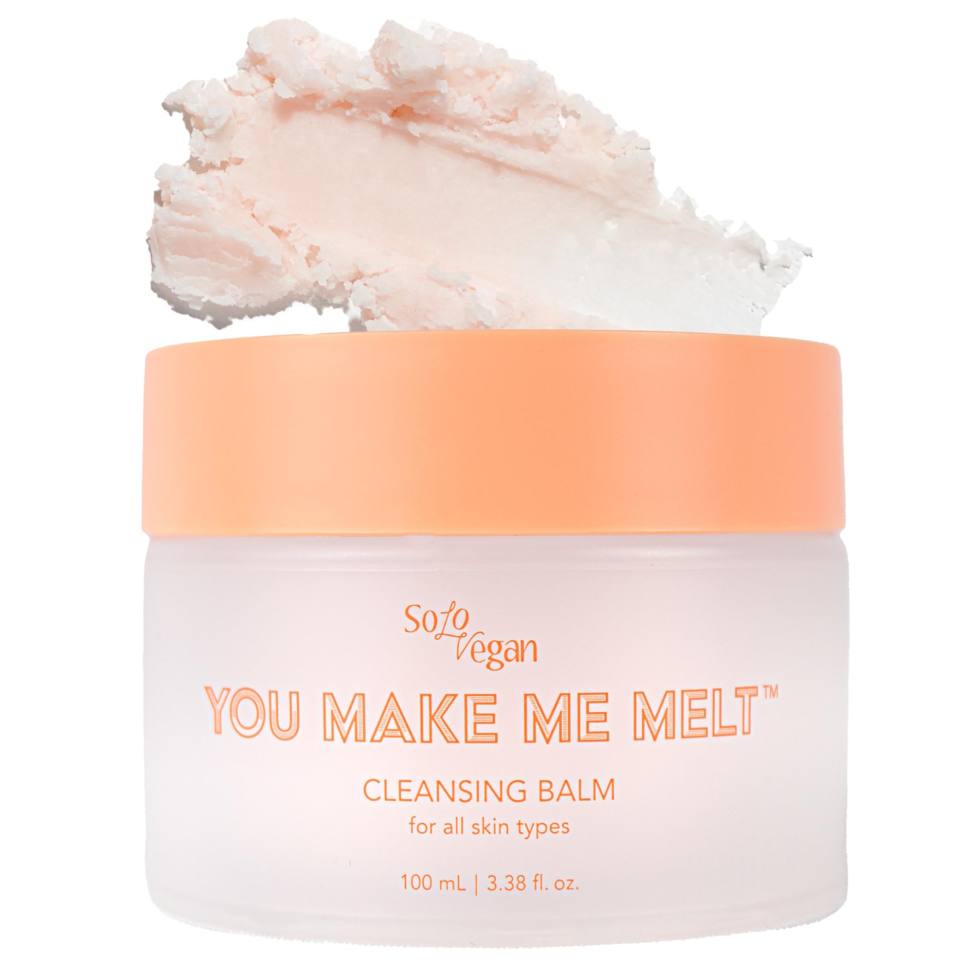 Amazon.com: SoloVegan You Make Me Melt Cleansing Balm, Waterproof