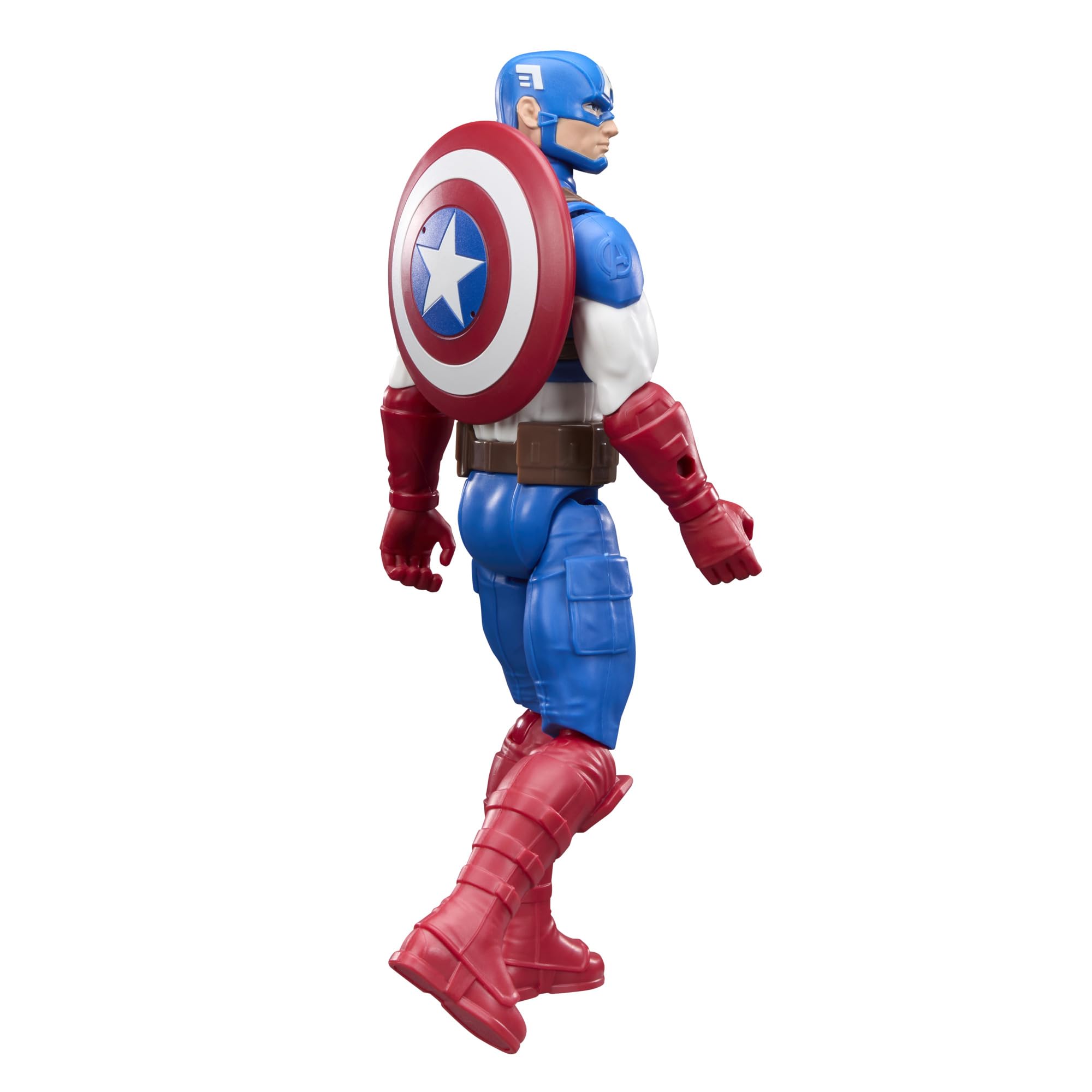 Figura de acción de Capitán América de Marvel Avengers Titan Series