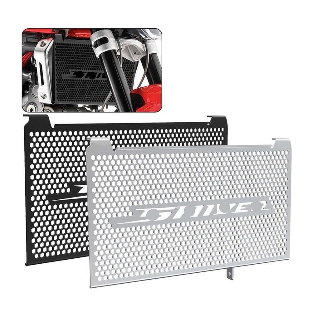 Radiador Protección Protector de rejilla del radiador | Protector de rejilla del radiador para motocicleta para Shiver SL 750 (2007-2017, 2016, 2015, 2014 y 2013)