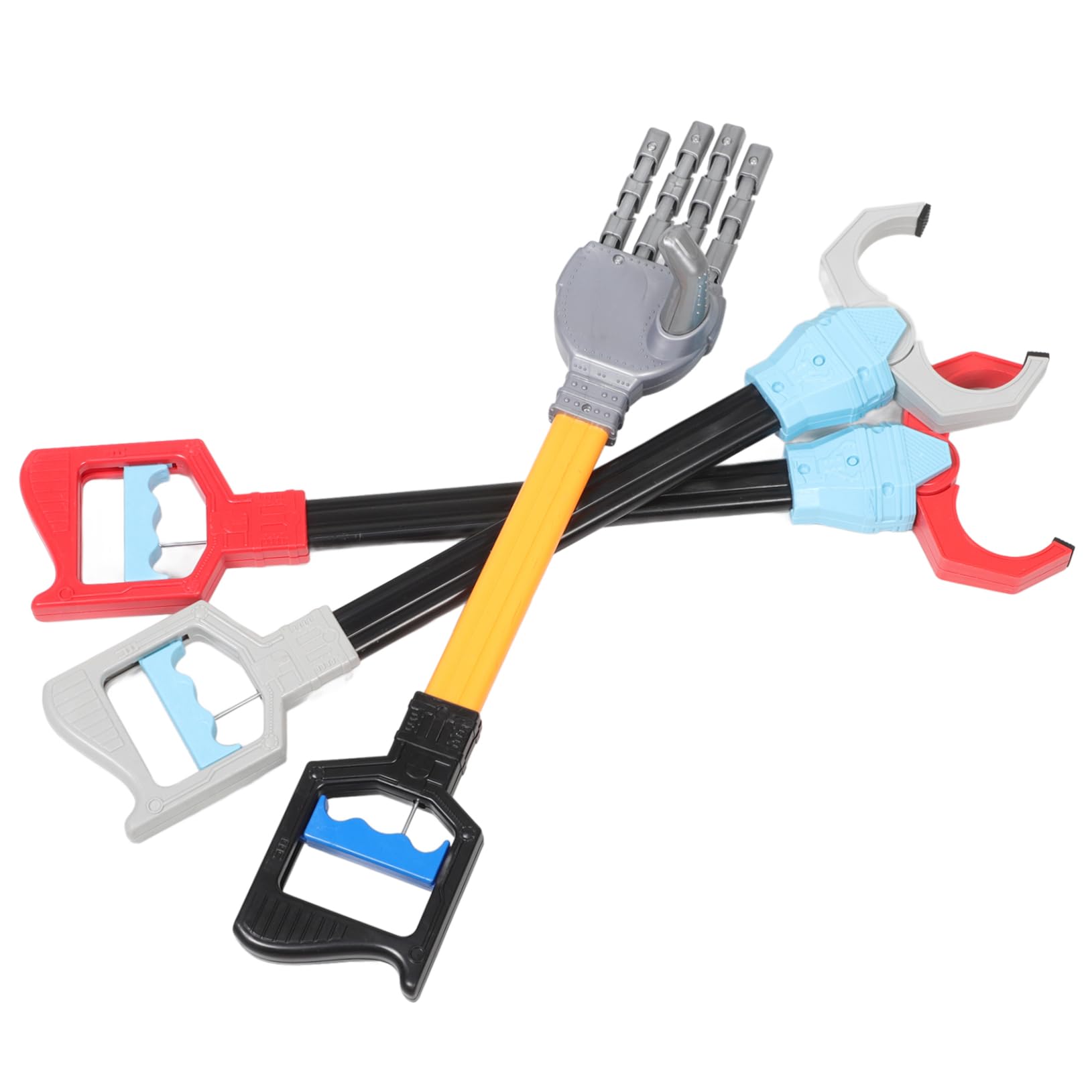 TOYANDONA 3pcs Robot Hand Grabber Toy for Kids Interactive Mechanical Arm Toys Hand-Eye Coordination Unique Design for Creativity and Problem-Solving