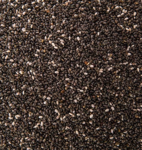 Image of Naturewell Chia Seeds (Raw ) for Weight Loss with Calcium, Iron, Vitamin, Protein, Folic Acid and Dietary Fibre (4 X 200 Gram) 800 G