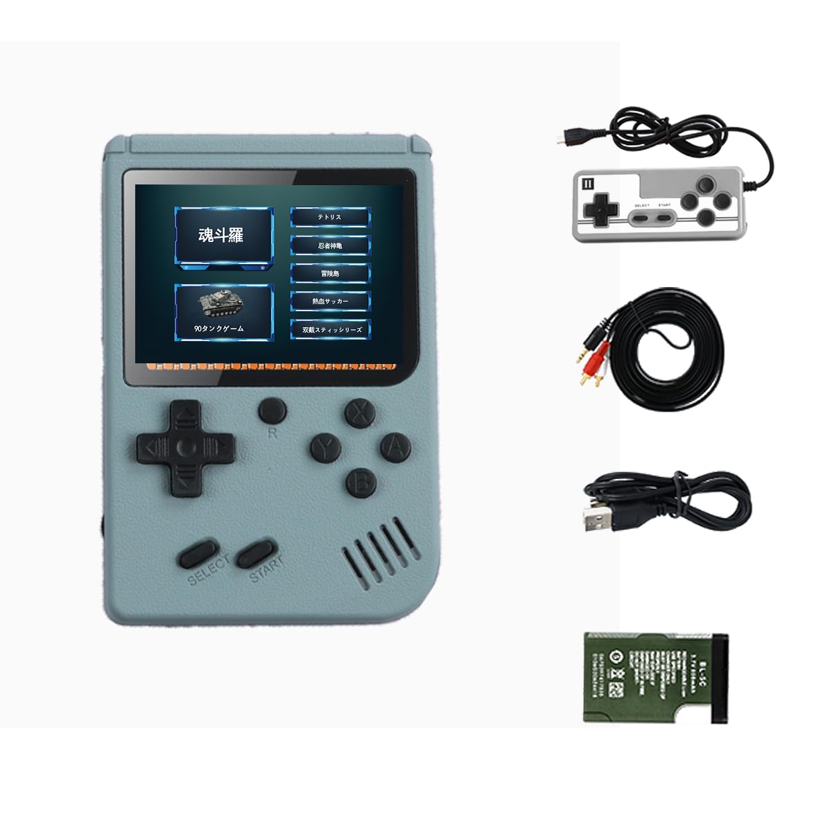 Amazon | 小型ゲーム機 携帯ゲーム機マカロンミニハンドヘルドゲーム機