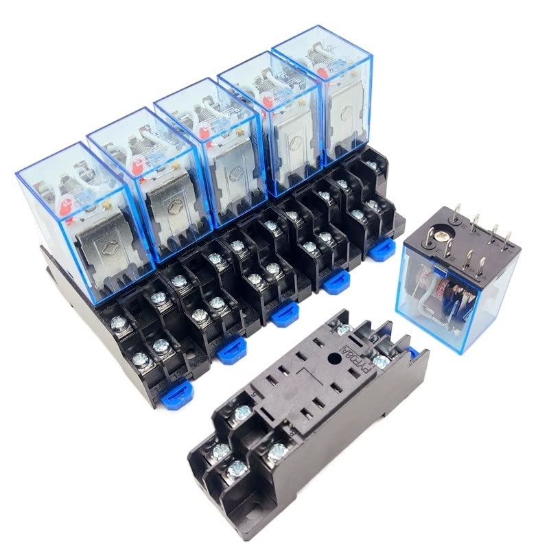 Relais miniature DPDT 24V pour sécuriser et commuter vos signaux de commande