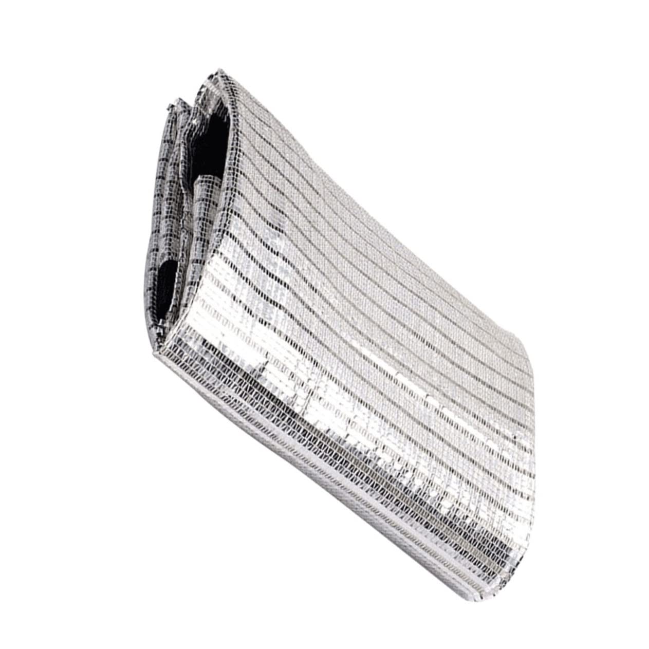 Malla sombra exterior transpirable con cuerda para huertos