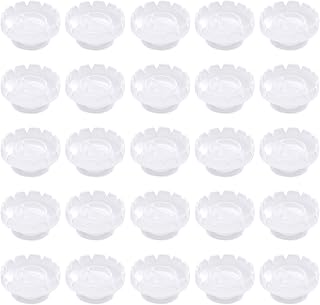 AUEAR, 200 Pack Eyelash Extensions Volume Lashes Fan Quick Blossom Cups Glue Holder and Lash Organizer Supplies Tools