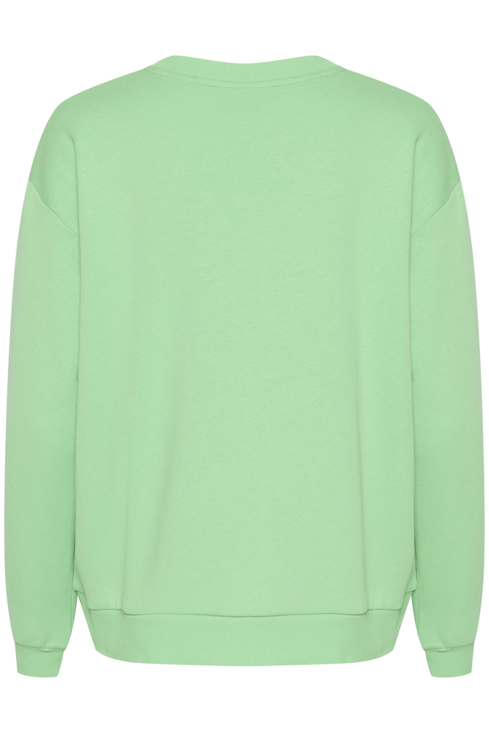 KAFFE Women's Sweatshirt Statement Print Crew Neck Long Sleeves Regular Fit Femme