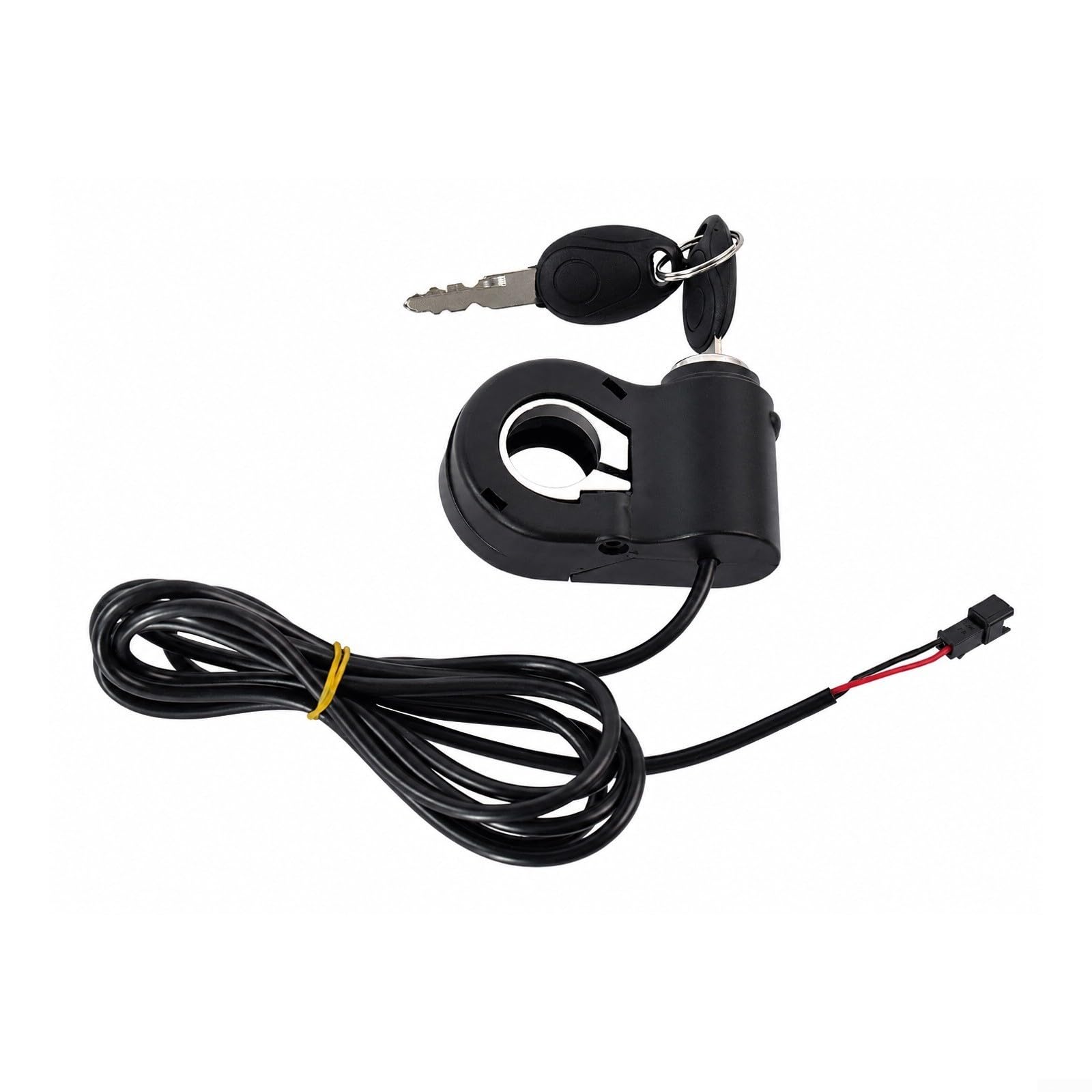Manopola Gas con Cuscinetto a Rulli in ABS Nero