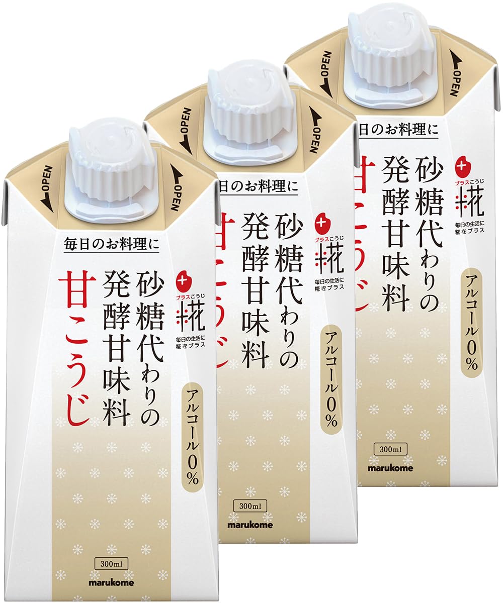 Amazon.co.jp: マルコメ プラス糀 甘こうじ×3個 : 食品・飲料・お酒