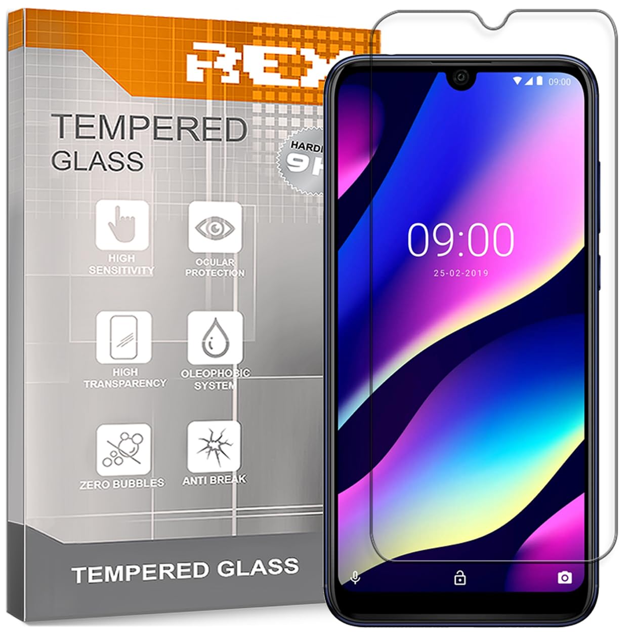 Lot De Verre Trempé 9H Pour Wiko View 3 PRO - Film Protection écran Transparent, Neuf Sous Blister