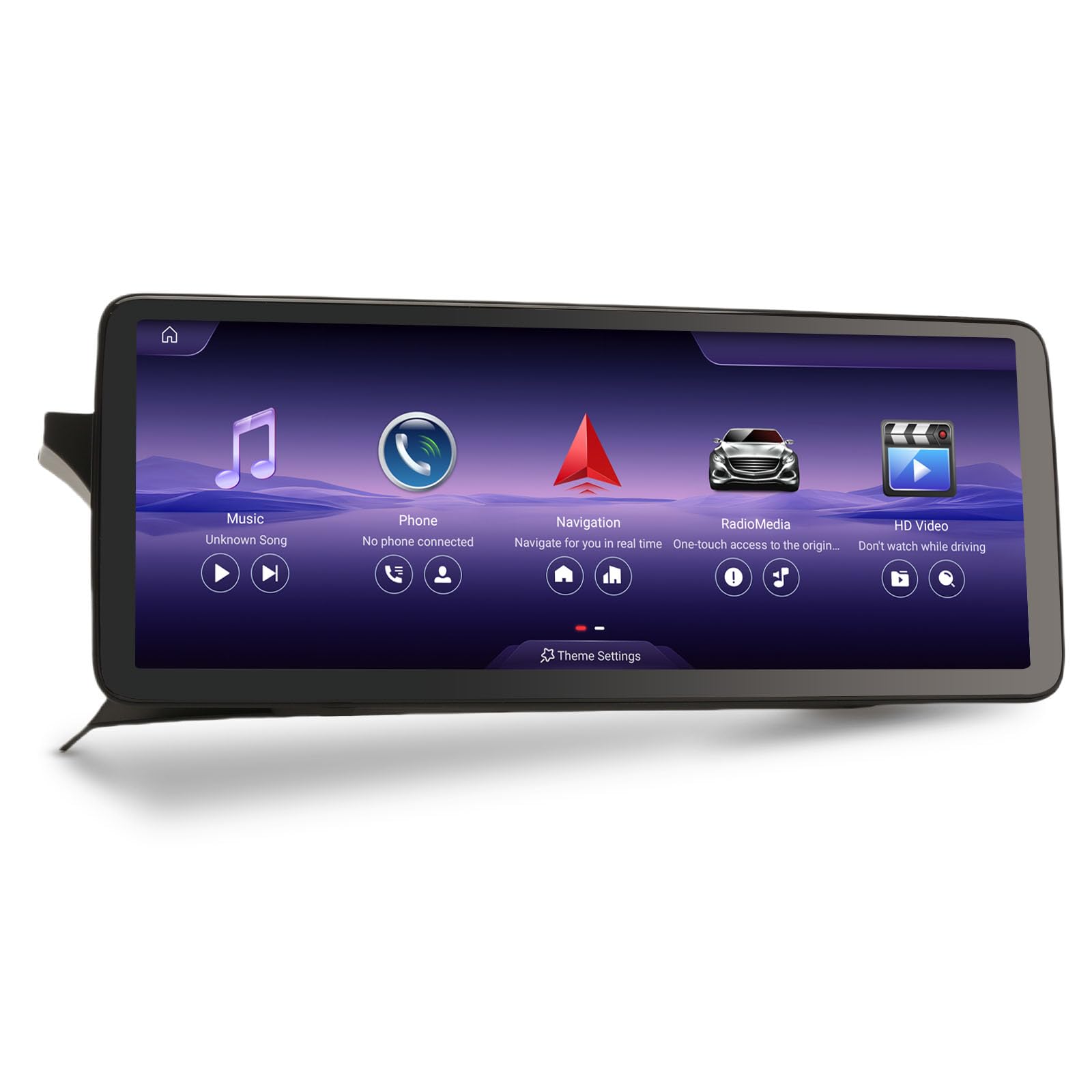 12,3" IPS ekran dotykowy 8-rdzeniowy Android 13 DAB+ radio samochodowe do Mercedes-Benz klasy C W204 / S204 2011-2014 GPS nawigacja 8 GB + 128 GB CarPlay Android Auto WiFi 4G DSP Bluetooth 5.0