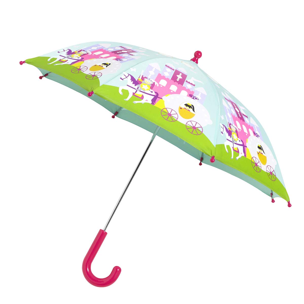 Think Pink Colour Changing Childrens Umbrella - Princess
