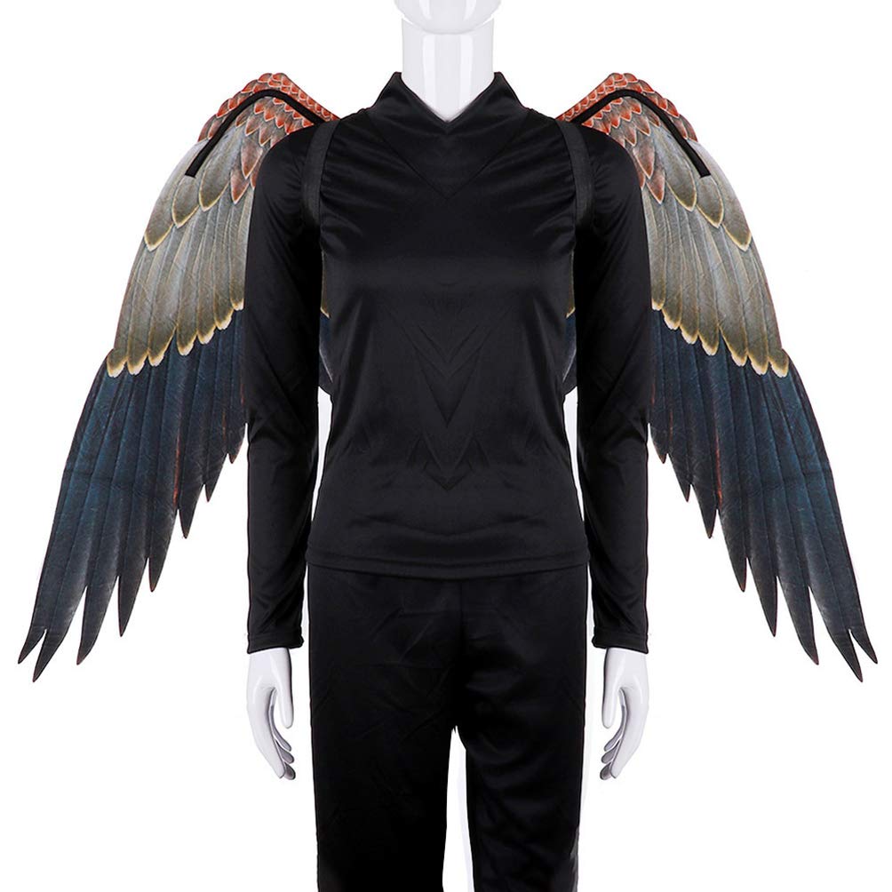Amosfun adlerflügel kostüm Engel adlerflügel Karneval Cosplay kostüm Leistung bühnenstütze für Erwachsene Halloween Urlaub Festival Maskerade Party