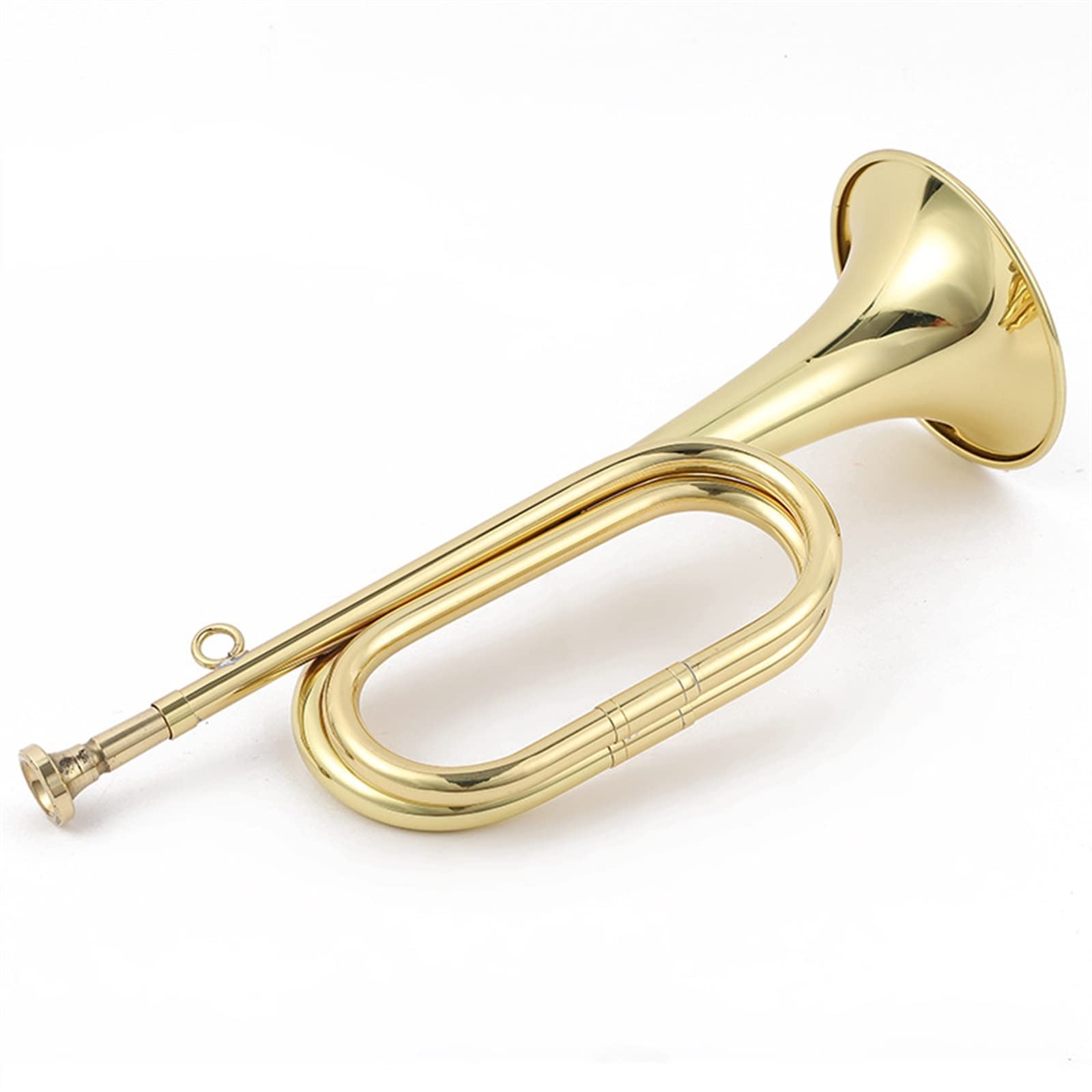 Bugle Charge Mosiężny Róg Trąbka Zachodni Instrument Dęty Używany Przez Początkujących Uczniów Bugle Call Trąbka (Color : 01)