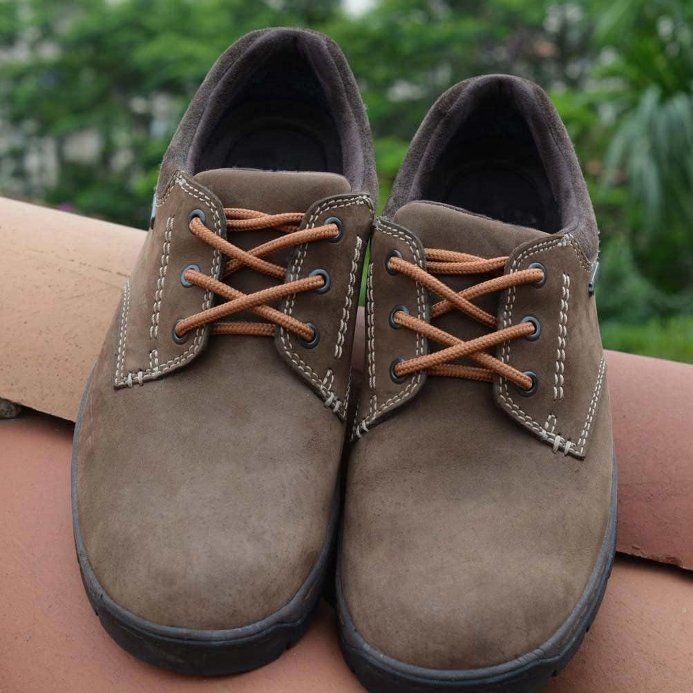 VSUDO 2 Pairs Round Boot Laces, 5/32" Outdoor Work & Hiking Shoe Laces for Boots - Image 3