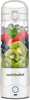 NutriBullet Portable Blender, White, Blender, that Mixes Smoothies, Protein Shakes, Party Drinks & More on the go. 590ml R...