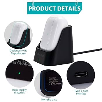 Amazon.com: Airpods Charger, Wireless Charger for Airpods