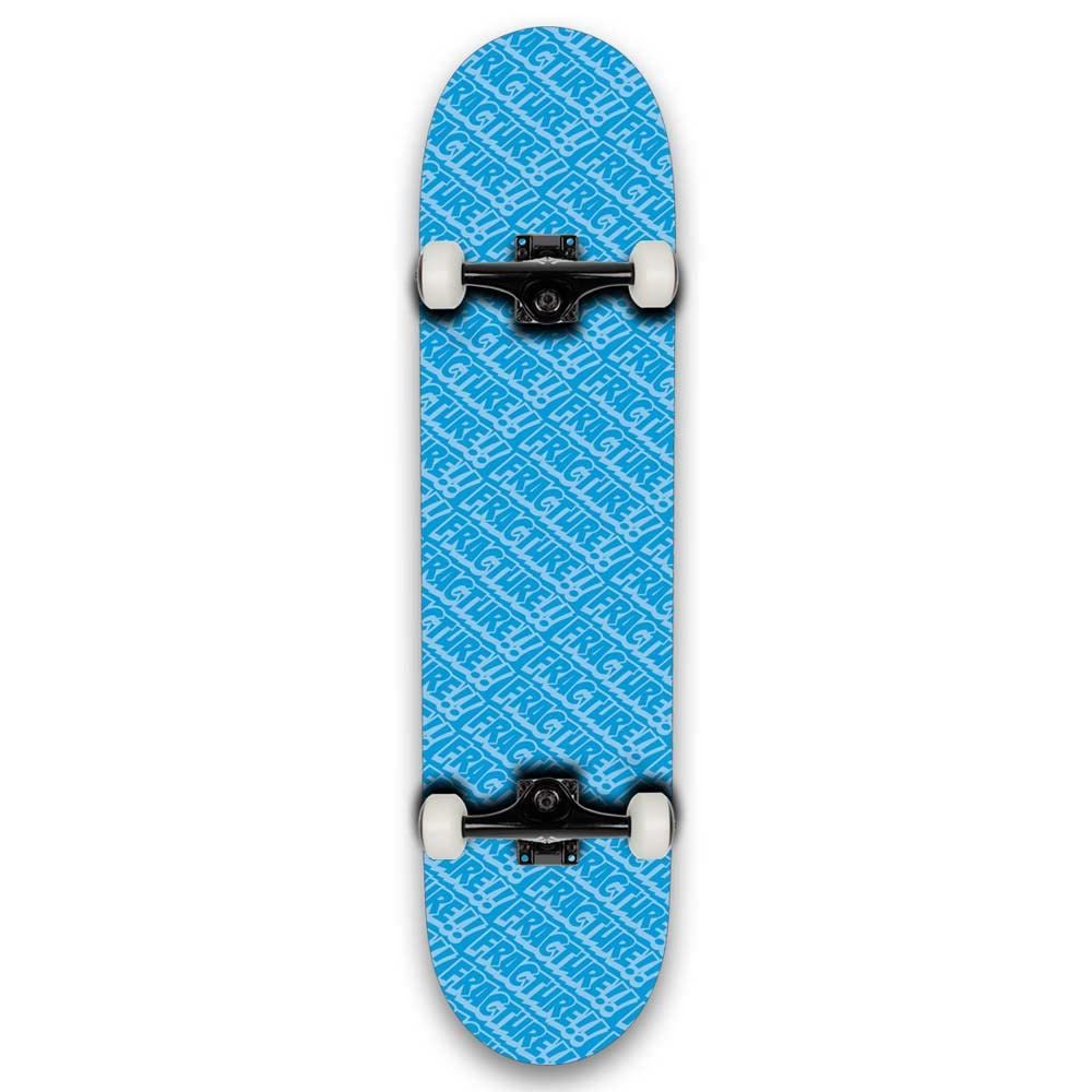 Fracture All Over Comic Complete Skateboard 8.0", Fully Assembled 7 Ply Canadian Maple, Perfect Entry Level Board