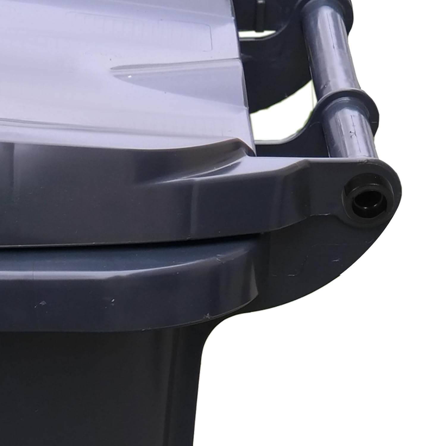 OUNONA Recycling Bin Lid Lock Trash Can Accessories Locking Lid for Wheeled Bin