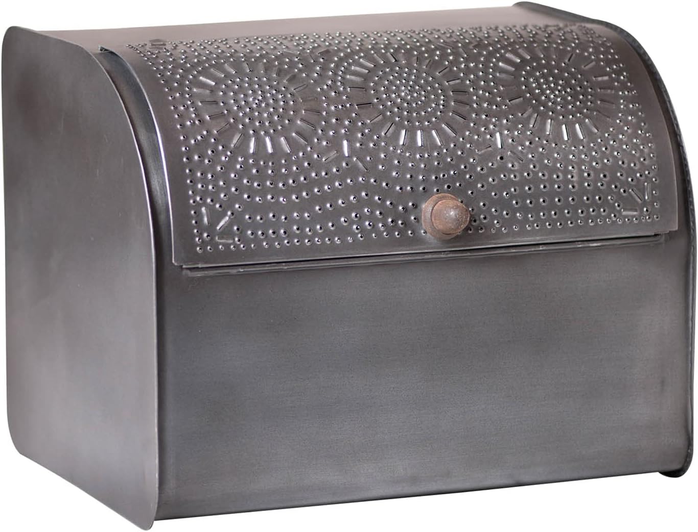 Irvin's Country Tinware Bread Box in Antique Tin Home
