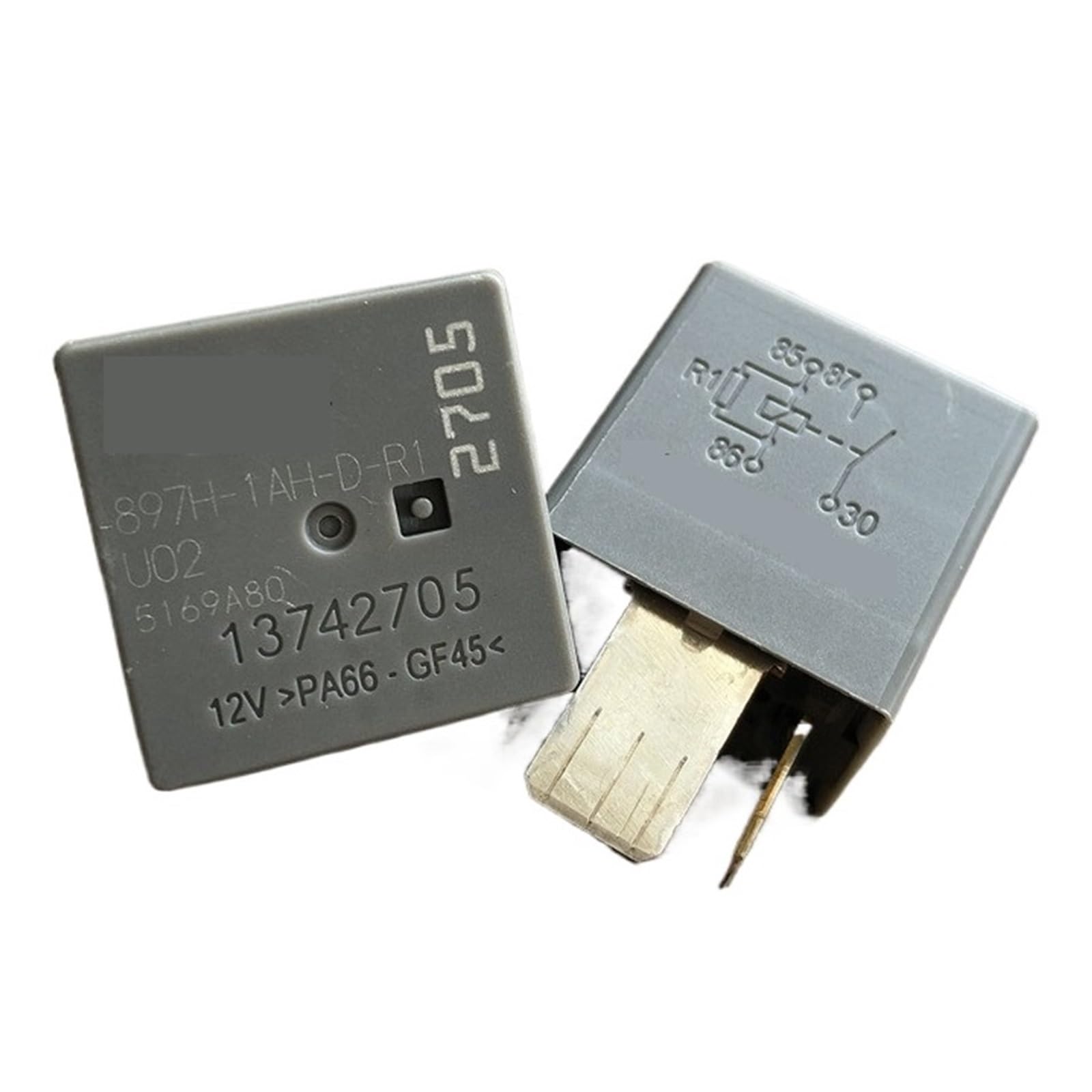 Relais automobile 897H-1AH-D-R1-U02-12V de 70A pour circuit de puissance