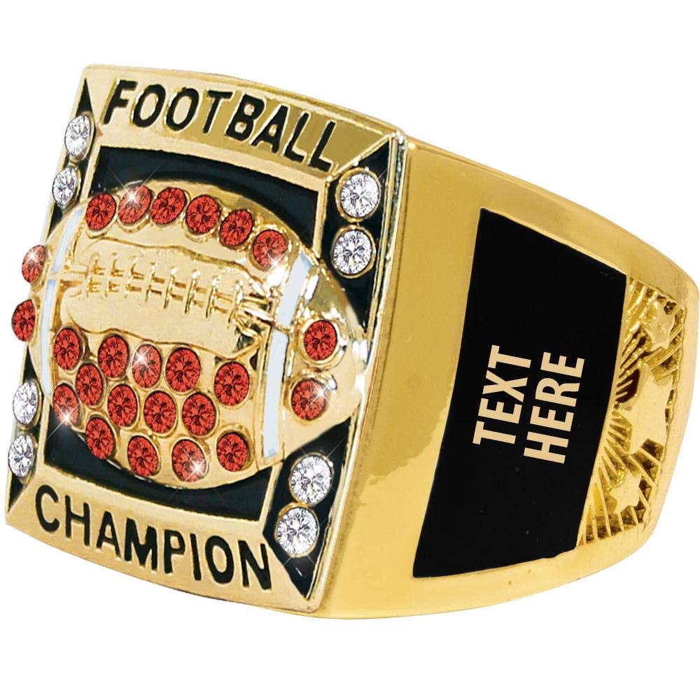Crown Awards Fantasy Football Championship Ring with Free Engraving - Size 12 Prime