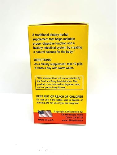 Miniatura 4 de Combo de digestión - Suplemento de hierbas Jian Pi Yi Chang Wan ayuda a la función digestiva y al sistema intestinal saludable de 300 mg 100