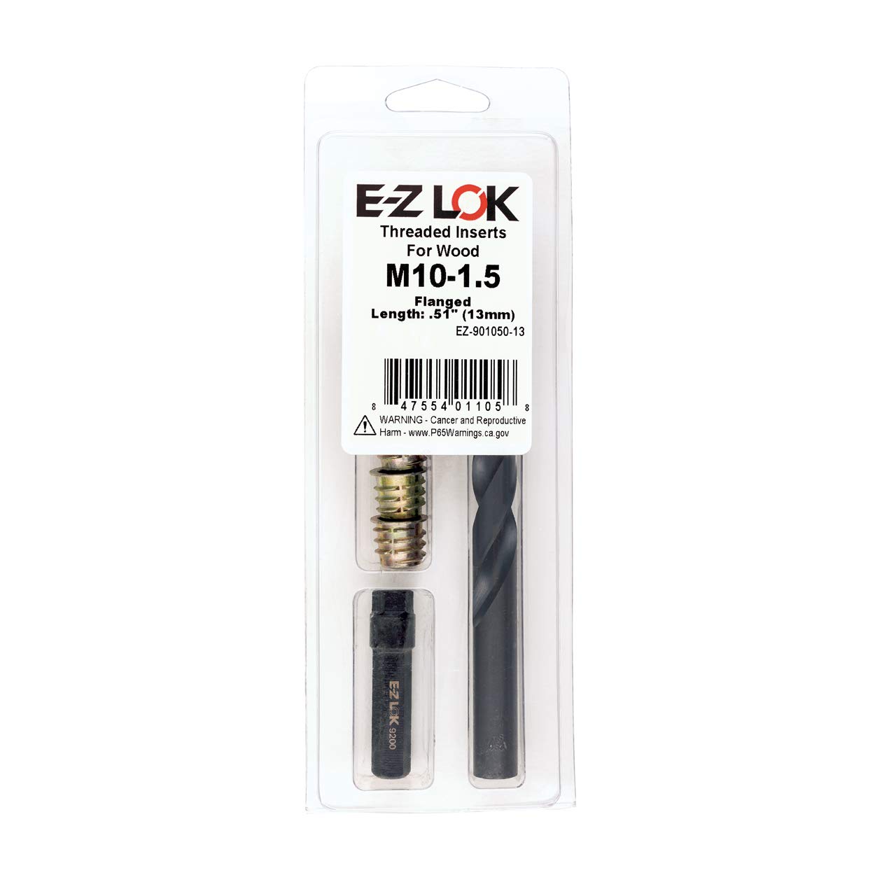 Buy EZ LOK901050 Hex Threaded Insert Installation Kit for Soft Wood