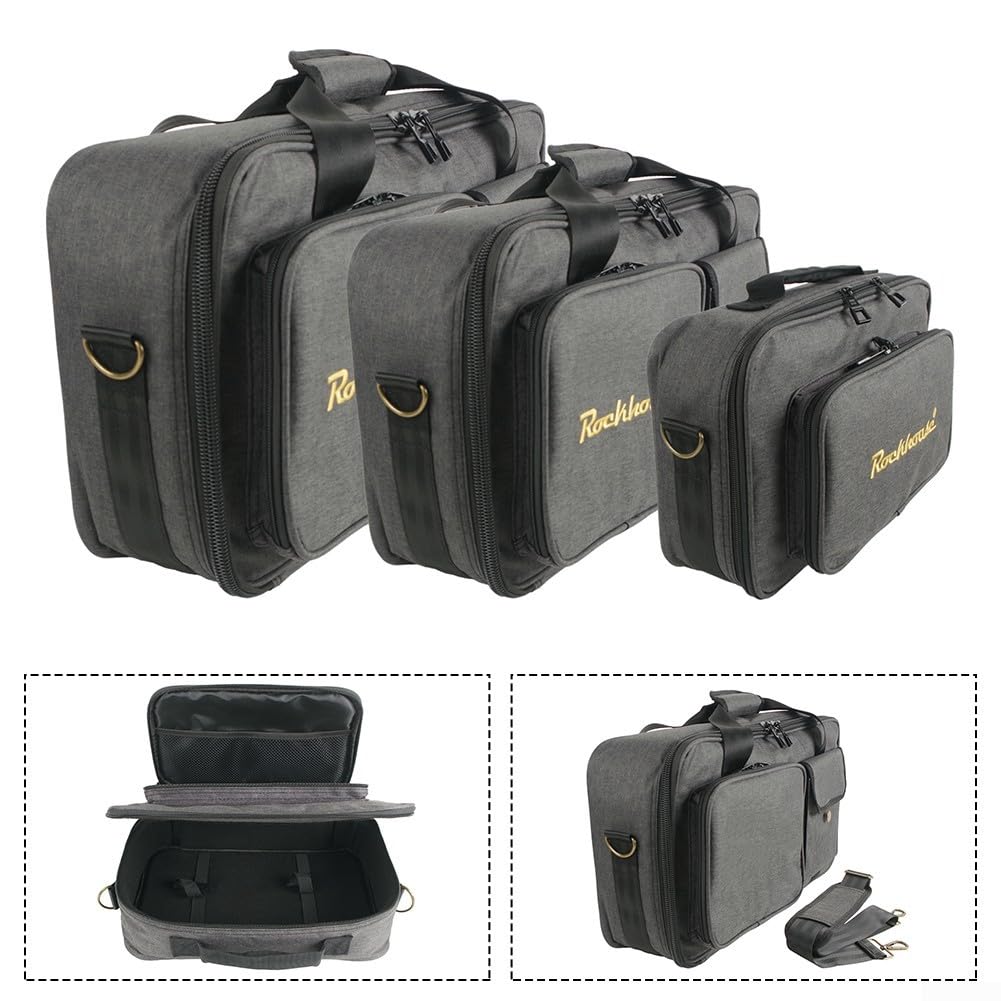 Schlanke und praktische Tasche für Gitarren-Pedalboards, zum Schutz Ihrer Ausrüstung während der Reise (S)
