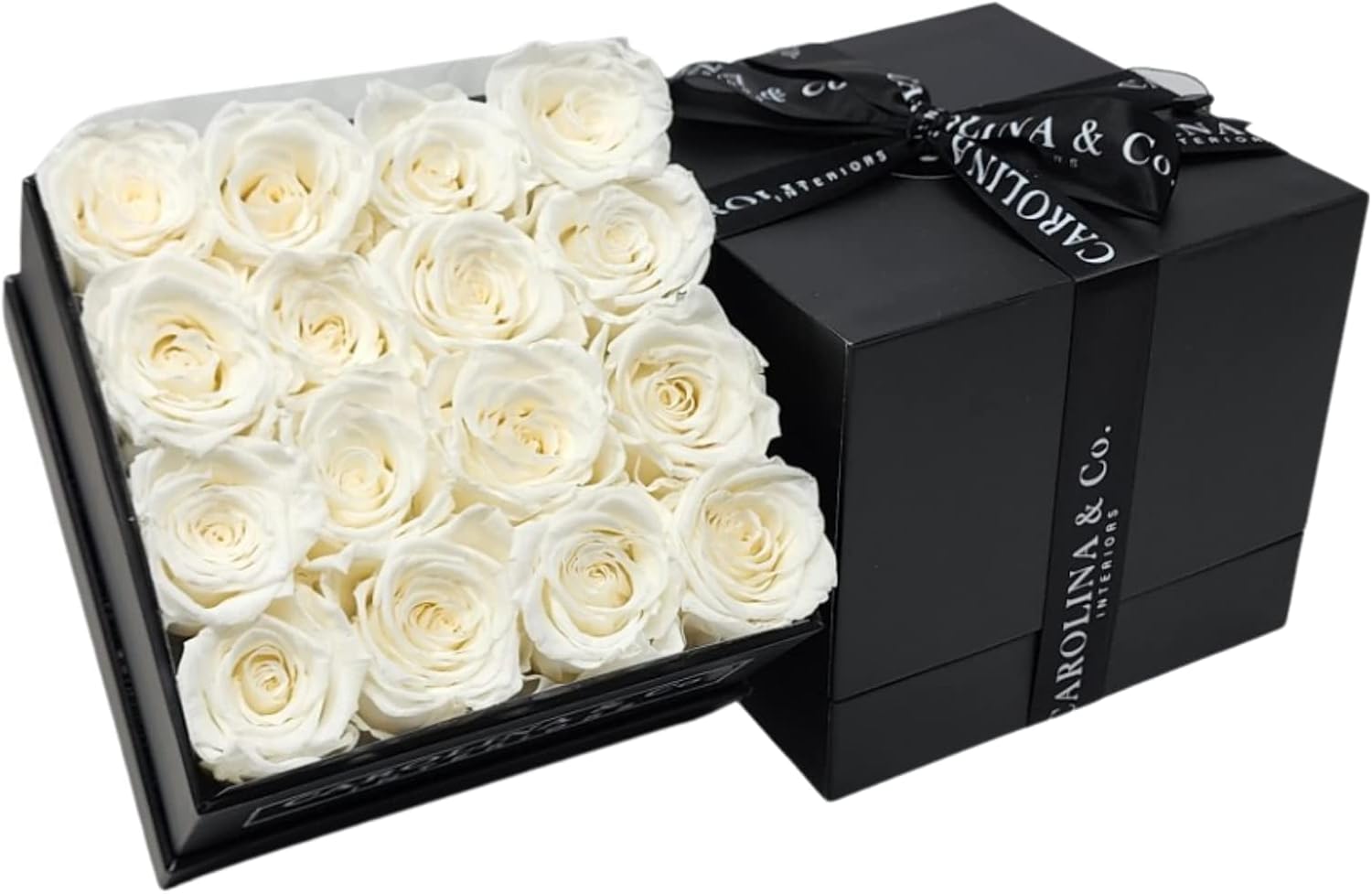 Carolina Forever Roses - Boujee (Large White | 16 Roses)