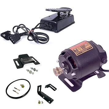 Al Hind Industrial Motor for Sewing Machine Full Copper Winding 1/12 H.P