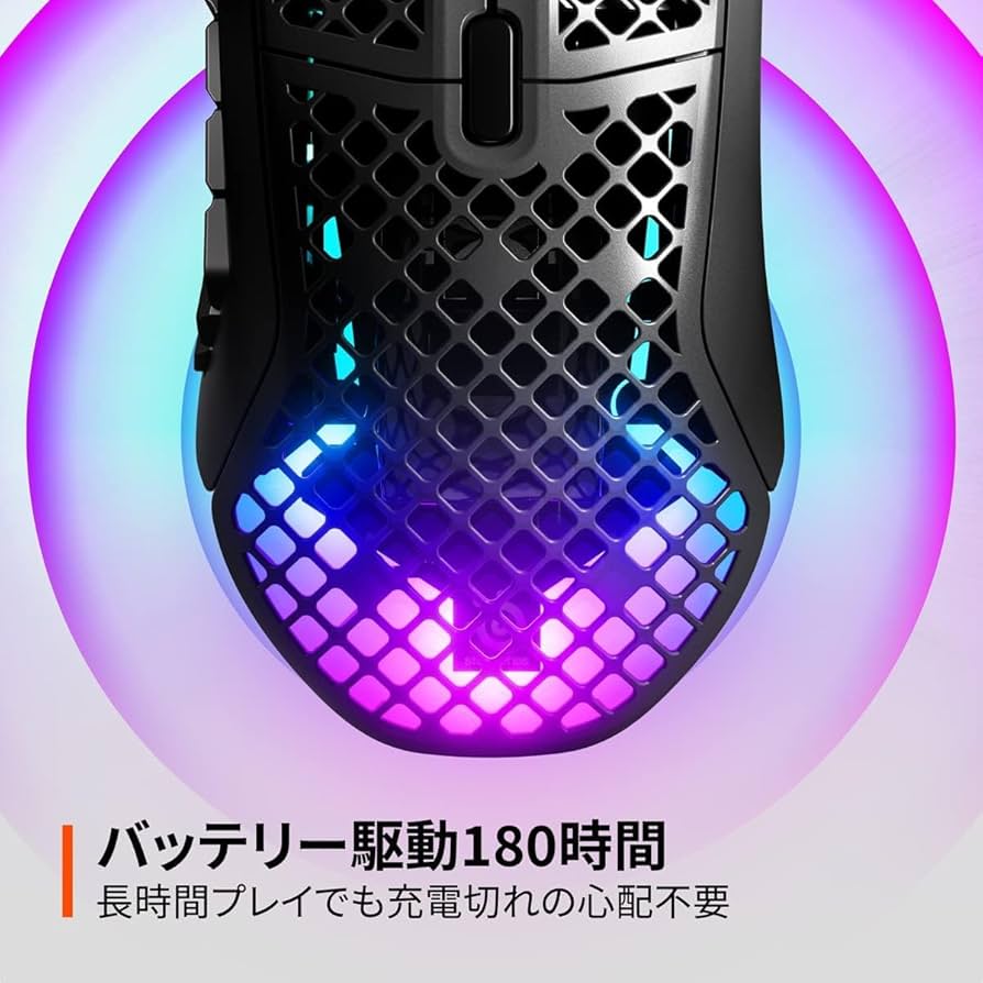 PC周辺機器 SteelSeries - SteelSeries Aerox 9 Wireless Amazon.co.jp: SteelSeries ゲーミングマウス 無線 ワイヤレス