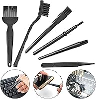 Vista 7 de 1 Unidades Anti Estático Cepillos ESD PCB Circuito Placa de Circuito Cepillo de Limpieza Kit Teclado PCB Placas Base Herramienta de Limpieza Negro