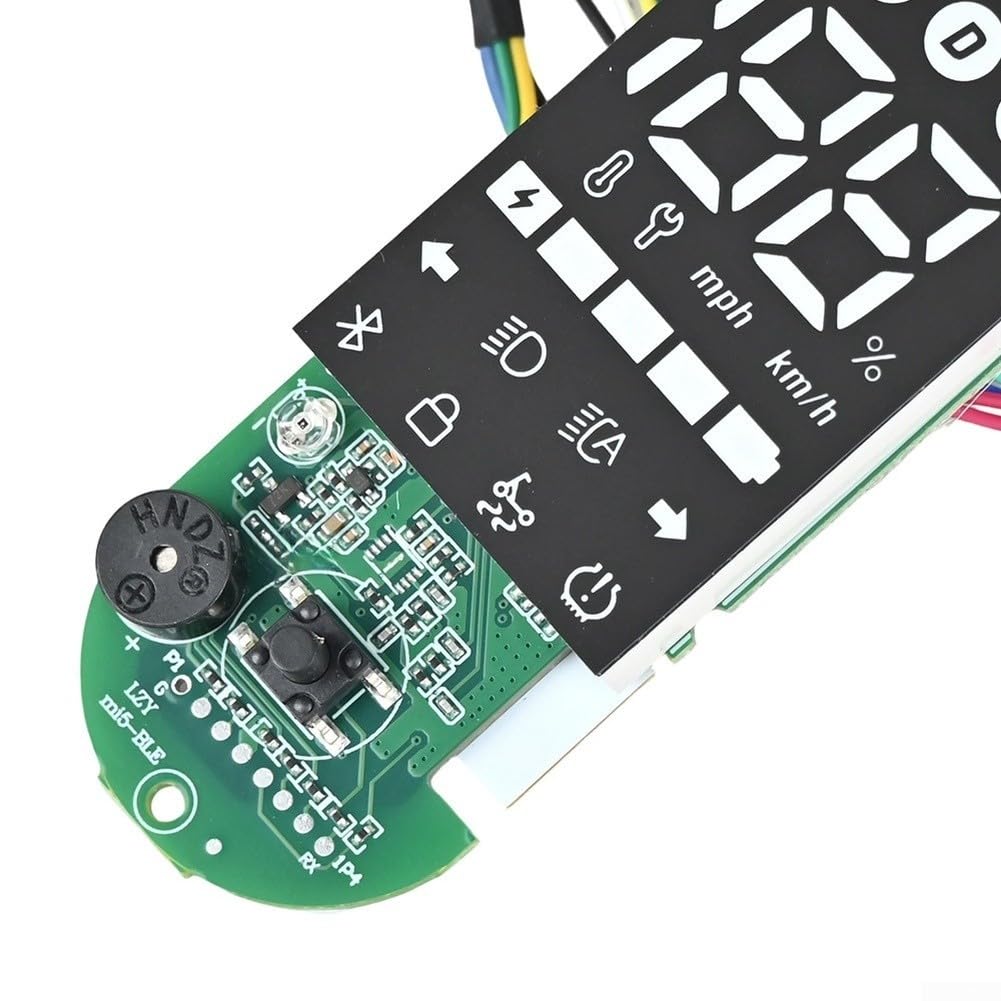 Cruscotto Scooter per xiaomi 5 con Indicatore di Direzione Cruscotto(A) | Indicatore di direzione integrato, aumenta visibilità, sicurezza urbana, compatibile per xiaomi 5, design moderno