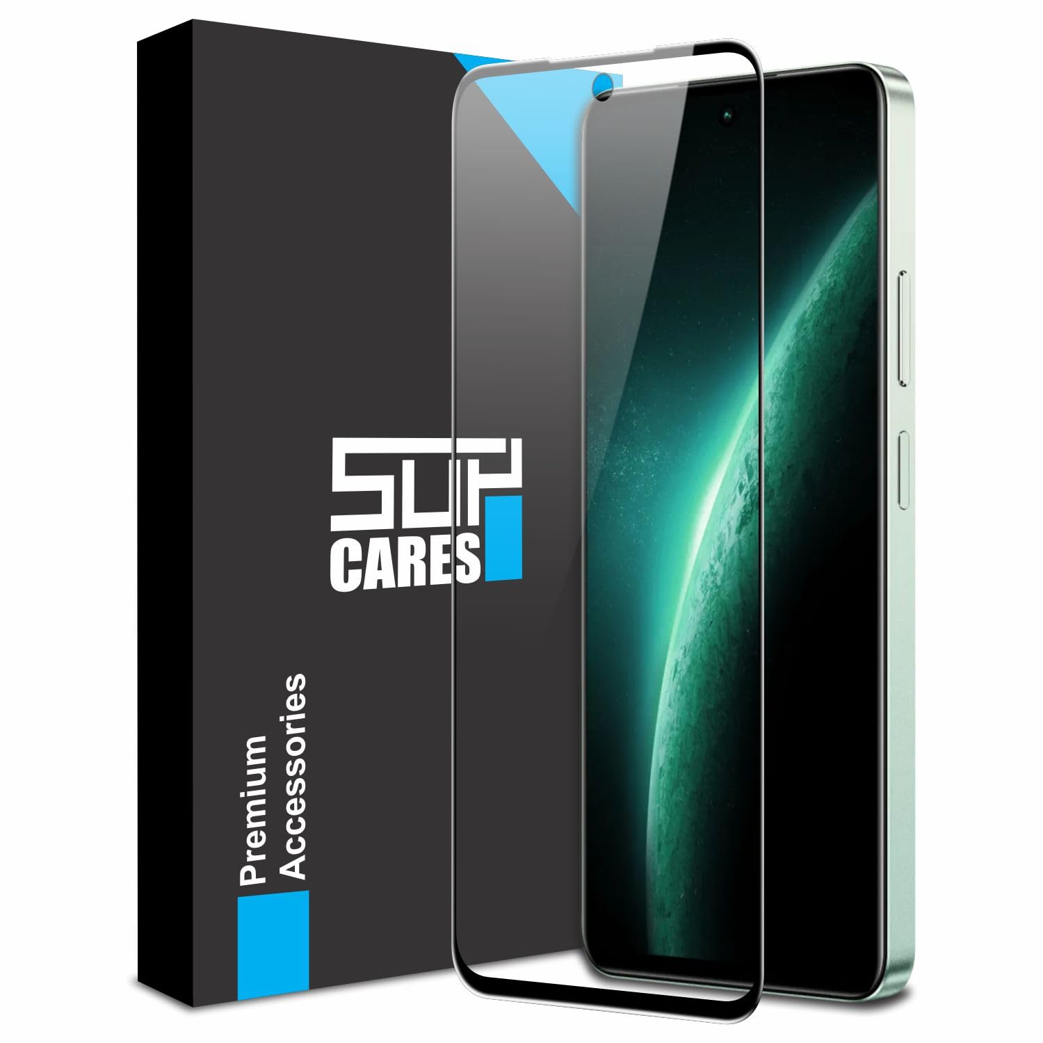 SupCares Edge To Edge Tempered Glass For Realme Narzo 60X 5G, Realme 12 5G, Realme 11 5G, Realme 11X 5G And Realme C67 5G (6.72 Inch) With Easy Self Installation Kit | Black (B0CH8BZX8B) Amazon Price History, Amazon Price Tracker