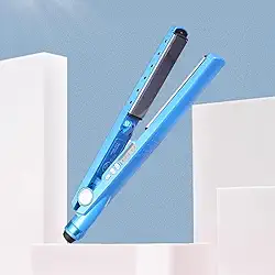 Chapinha Nano Titanium Pro Profissional Bivolt Com Aquecimento Ultrarrápido Até 450°F – Placas De Titânio, Tecnologia Iônica E Resultado De Salão Em Casa