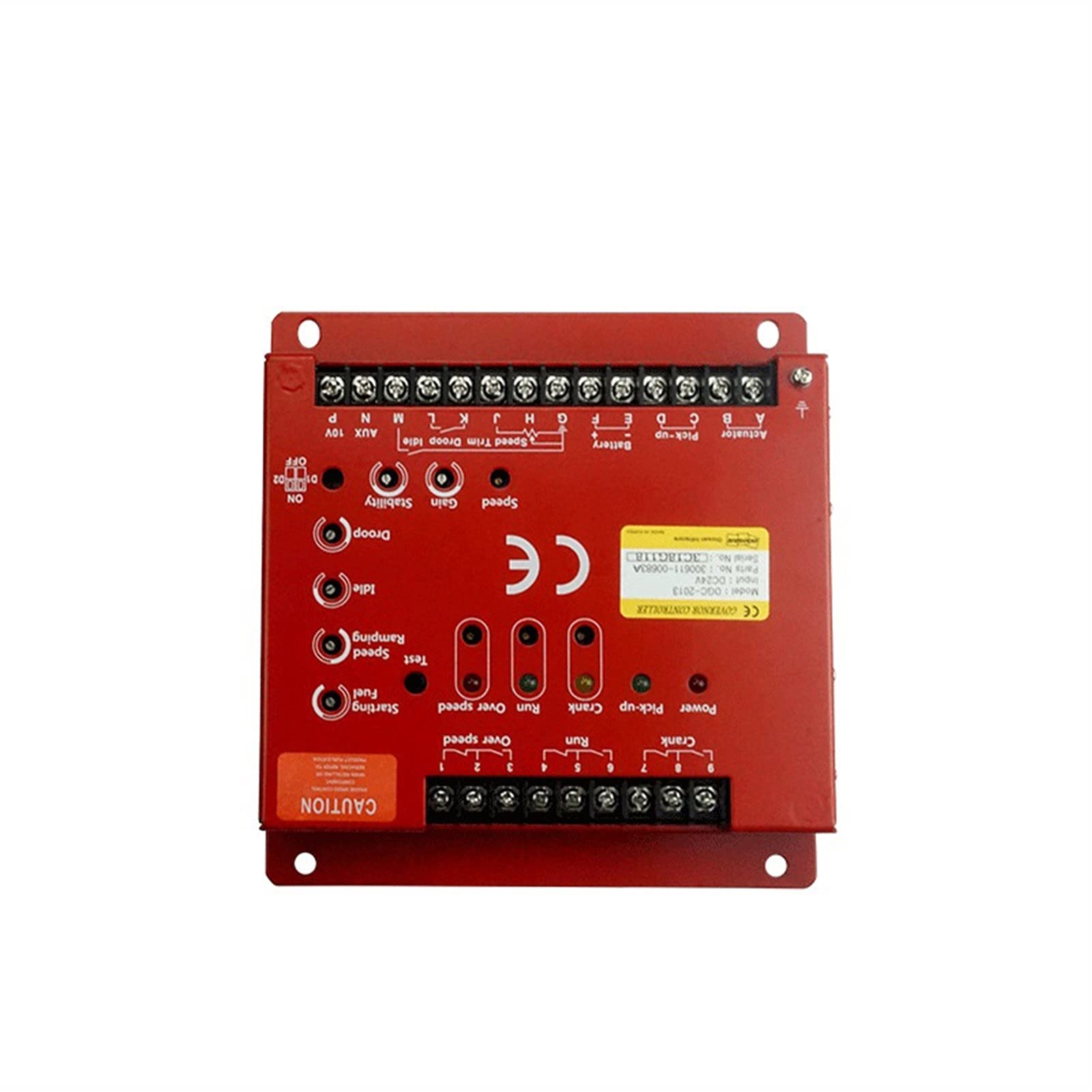 FBITE Electronic Speed Control Controller DGC-2013 Diesel Generator Set Speed Control Board Electronic Speed Control Remote Module (Size : DGC-2013)
