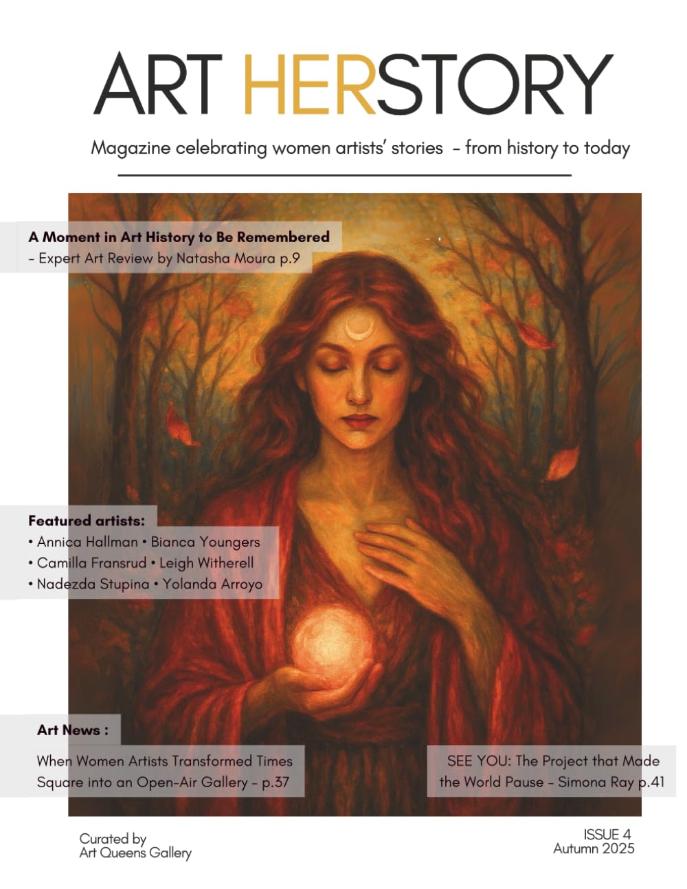 Art HERstory magazine: Autumn edition 2025: 4