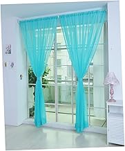 Levemolo Cortinas Transparentes Persianas Transparentes Janela De Tule Janela Tela De Janela Transparente Produto Acabado Cortina Cortinas De Voile De Fios De Vidro Cortinas De Cozinha