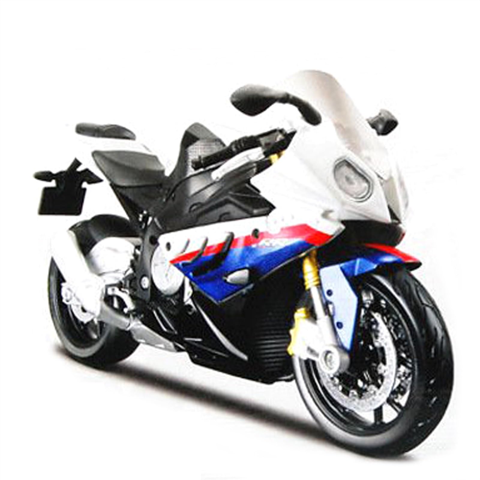 Giocattolo dell'eccellenza 1:12 Versione Assemblata Modello Di Motocicletta Giocattolo Collezione Veicoli Per Ammortizzatore Per BMW S 1000 RR