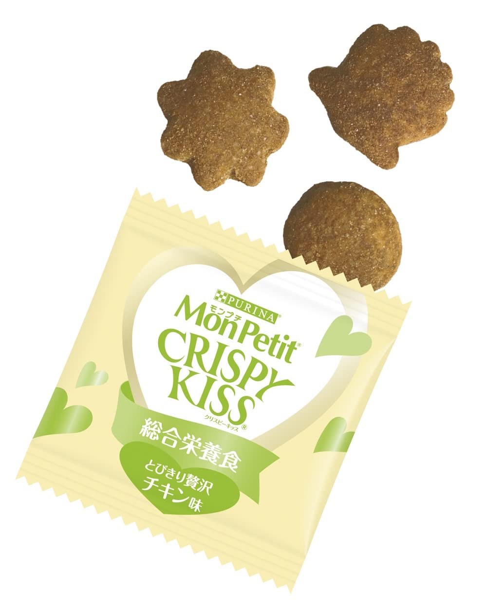 Amazon.co.jp: モンプチ クリスピーキッス 総合栄養食 とびきり 贅沢