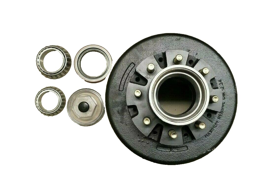 Everything for trailers, RVs and trucks and more - 12K Trailer Hub Drum 8x6.5 5/8