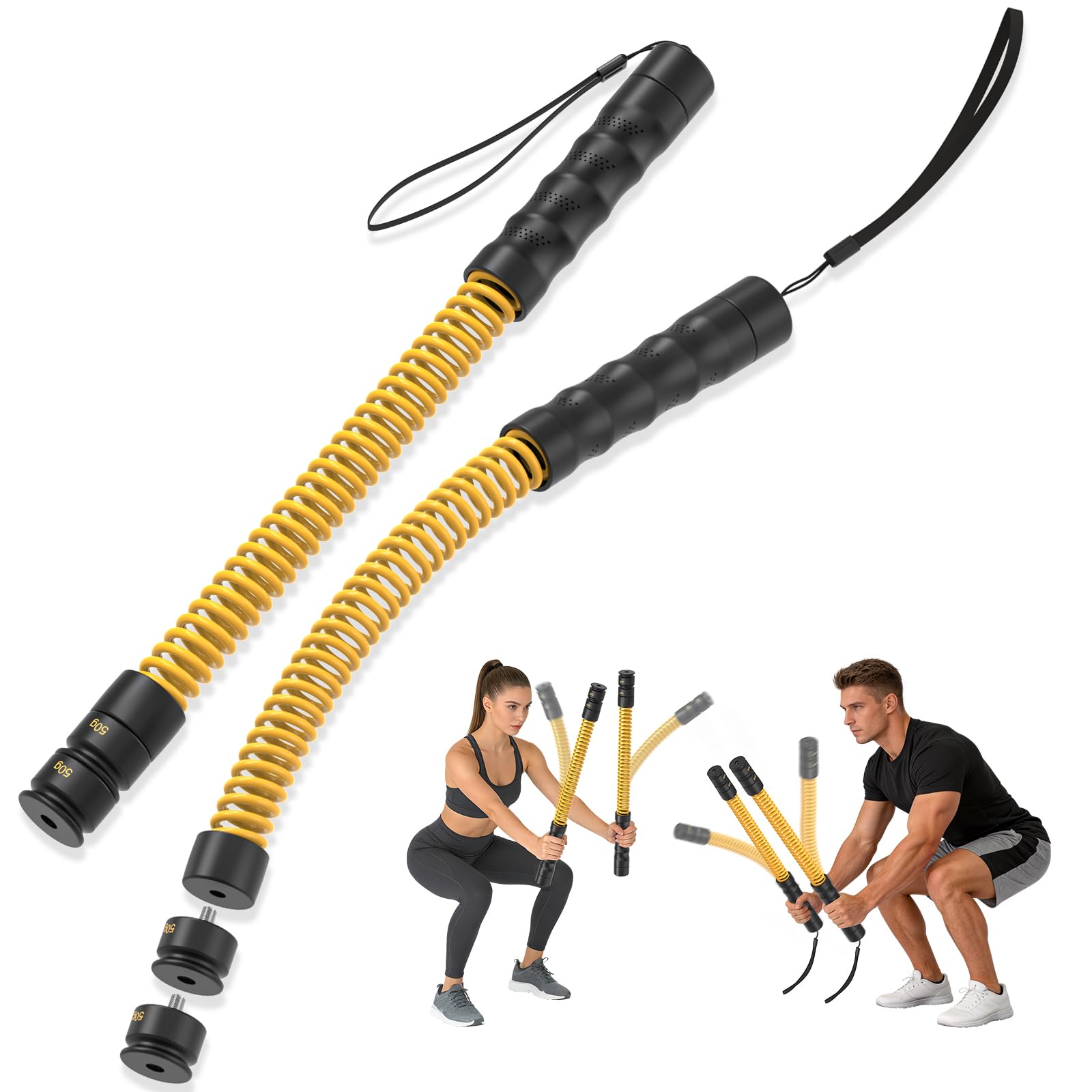 Photo 1 of Ropeless Battle Ropes 4.0, Heavy Duty Portable Steel Core