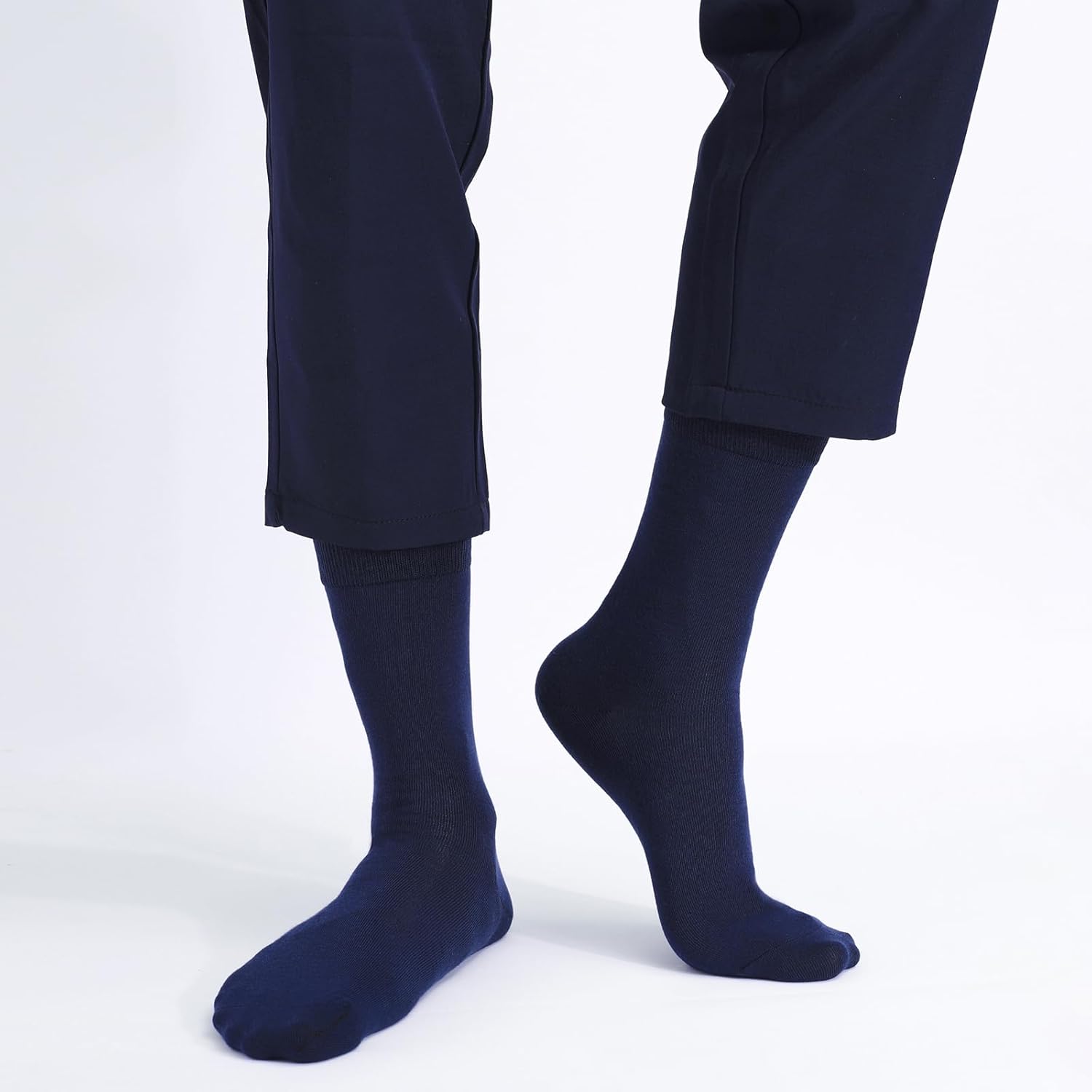 DRASEX Men's Dress Socks Funky Colorful Pattern Cotton Novelty Casual Crew Socks - Image 9