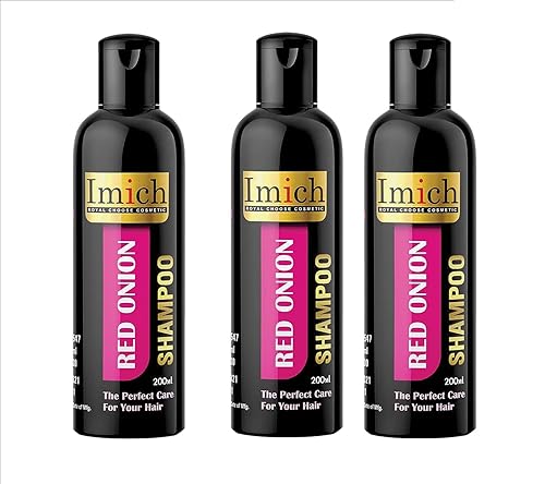 Champú para el cabello de cebolla roja Crecimiento saludable para todos los tipos de cabello