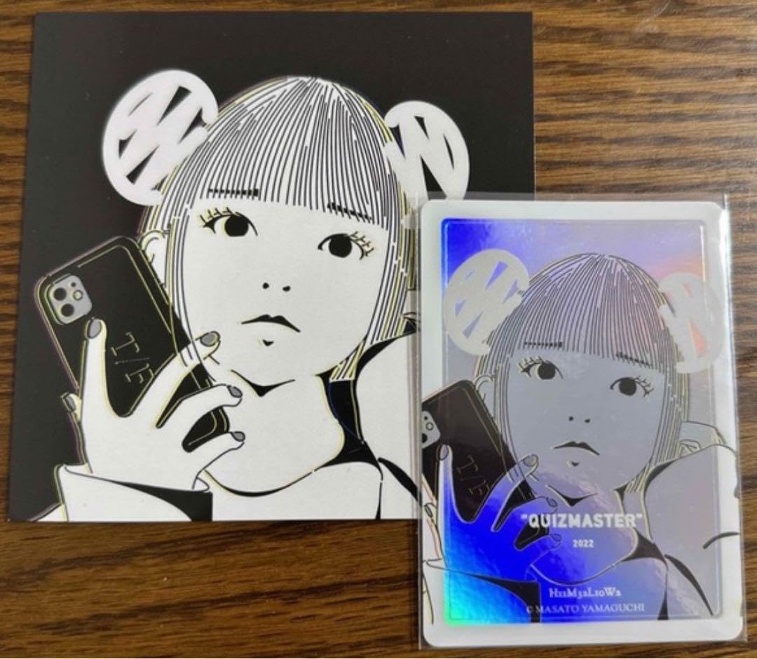 山口真人 ステッカー 6枚 ポストカード 山口真人 ステッカー 6枚 ポストカード アート用品