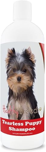 Healthy Breeds Yorkshire Terrier - Champú para cachorros sin lágrimas, 16 onzas disponible en Yaxa Peru