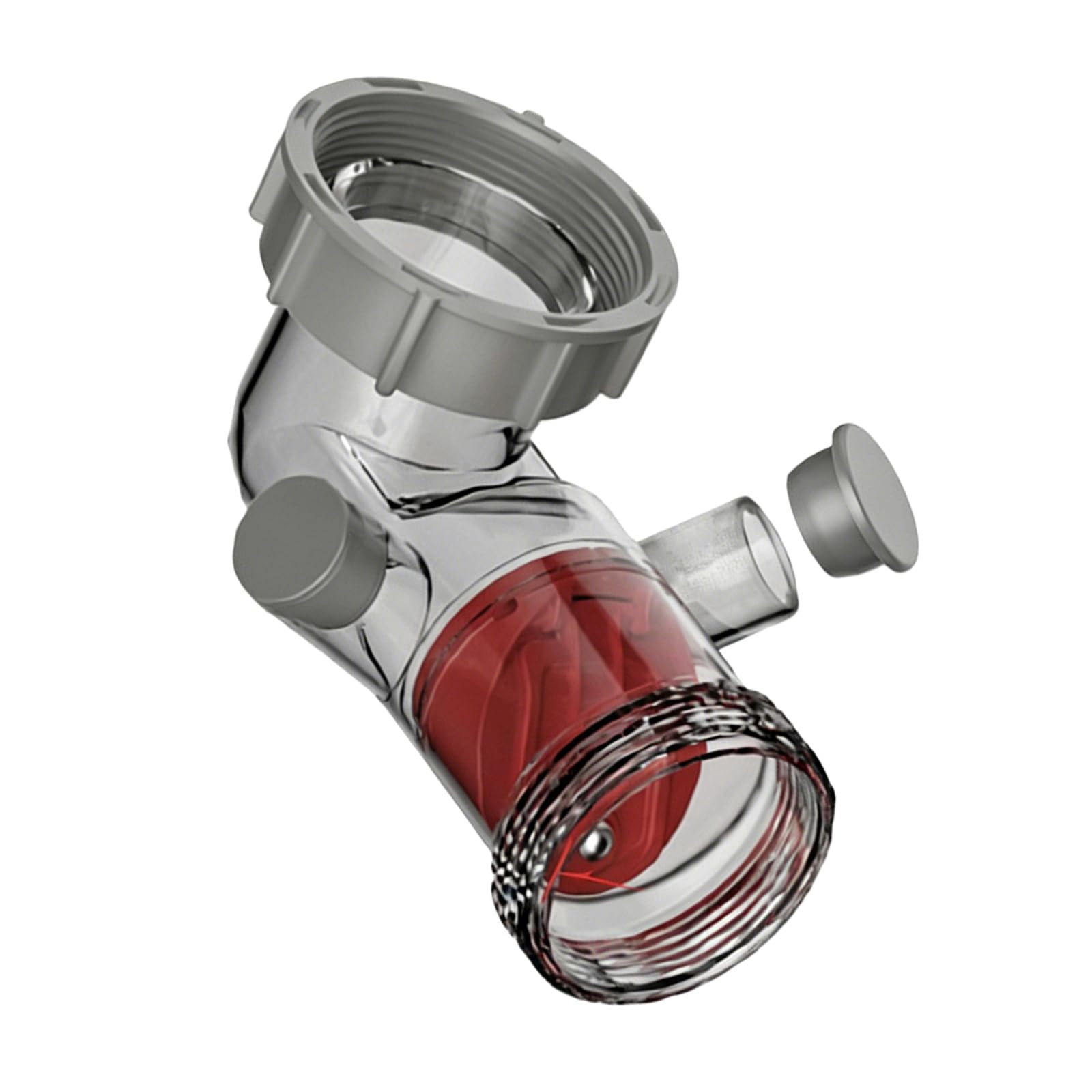 CUNZJIA Sink Drain Backflow Preventer Curved Tube Garbage Disposal Sink Drain Fittings for Kitchen and Bathroom Basins Enduring