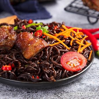 Super spicy Gui Jiao Noodles, Ghost Pepper Noodles, Chili sauce noodles, Hot & Spicy Packaging black noodle, Dry mixed noodles, Instant Quick noodles, Spicy Hot Ramen,Cup Noodle (1 pack)