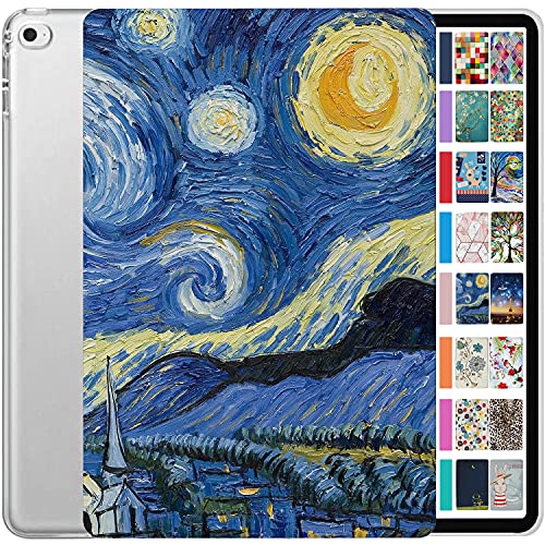 Image of DuraSafe Cases for iPad 7.9 Inch Mini 4 Generation 2015 [ Mini 4th Gen ] A1538 A1550 MK6K2HN /A MK6J2HN /A MK6L2HN /A Printed Slim Hard Shell Protective Stand Cover - Starry Night