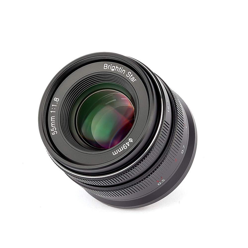 Amazon.co.jp: Brightin star 55mm f/1.8 フルフレーム マニュアル固定